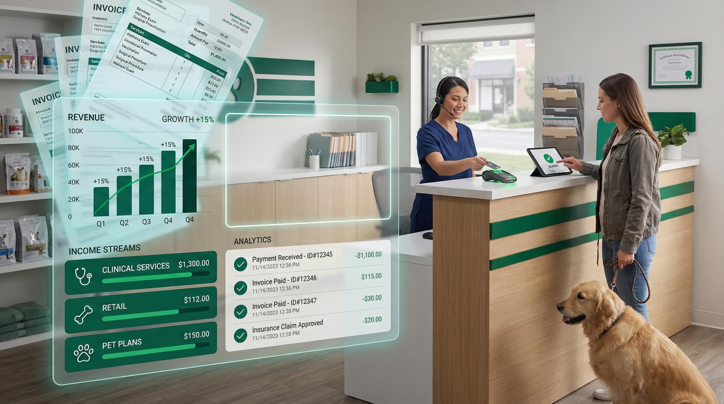 How Veterinary Billing Software Improves Revenue Tracking