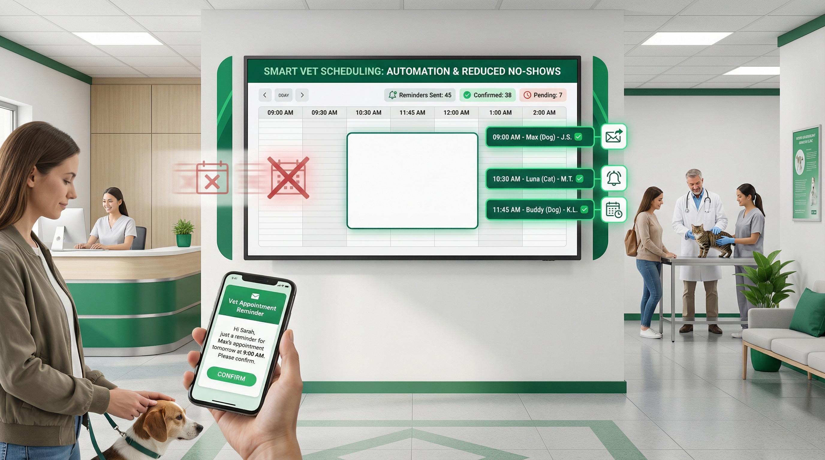 How Smart Scheduling Reduces Missed Veterinary Appointments